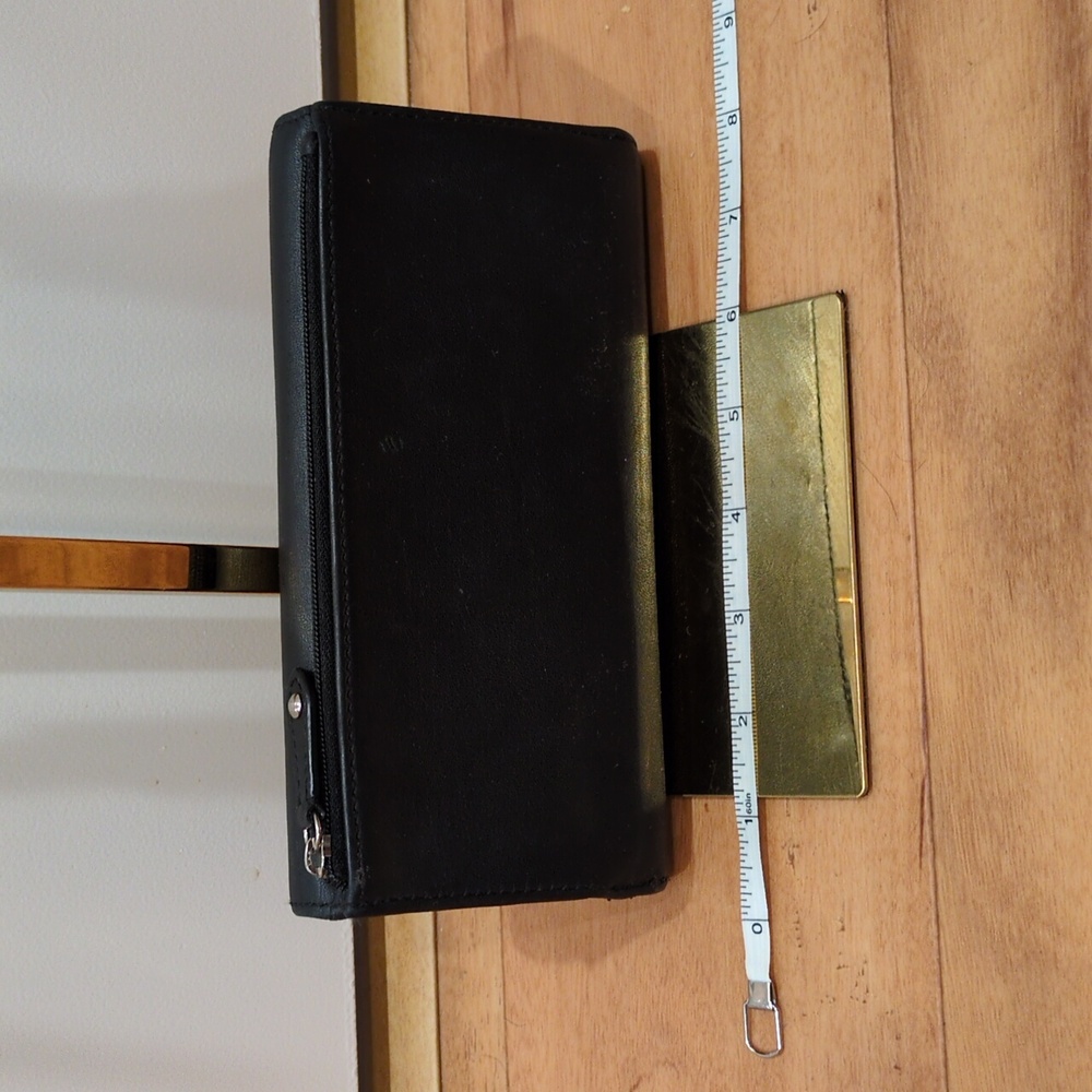 Coach Alexandra Black Leather Envelope wallet - Picture 4 of 15